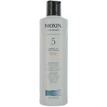Nioxin System 5 Cleanser 1000ml Čistící šampon,pro normální až silné,přírodní i chemicky ošetřené mírně řídnoucí vlasy