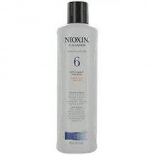 Nioxin system 6 Cleanser 1000ml Čistící šampon pro normální až silné přírodní i chemicky ošetřené výrazně řídnoucí vlasy